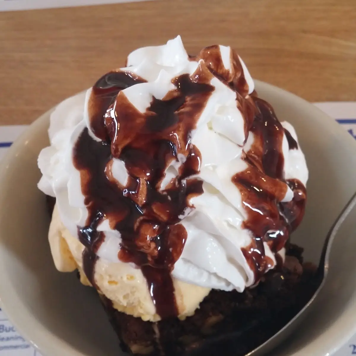 Brownie Sundae