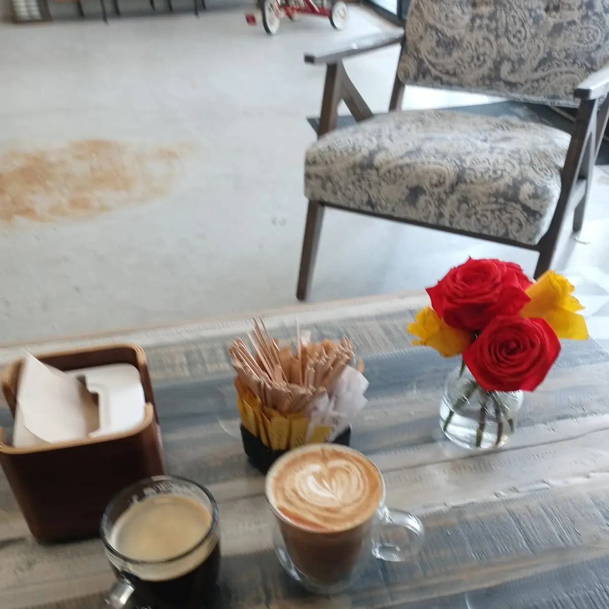 Cappuccino & Cafe Americano