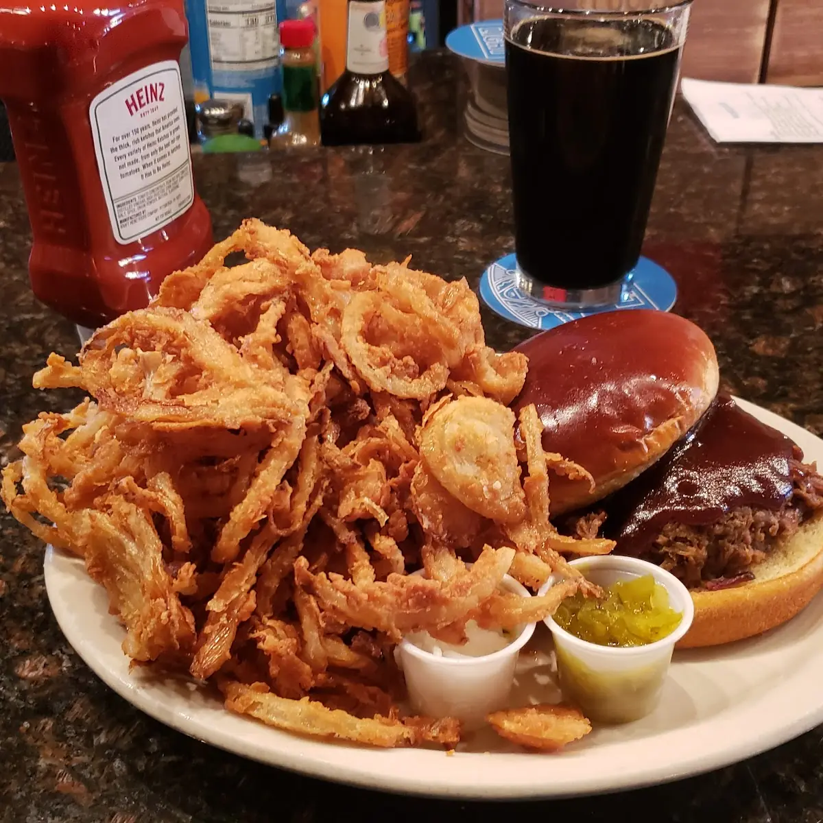 Chopped Brisket Sandwich