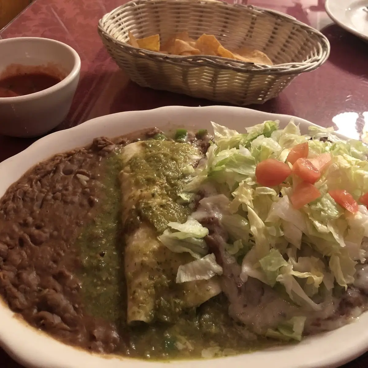 Burrito and Enchilada Combo