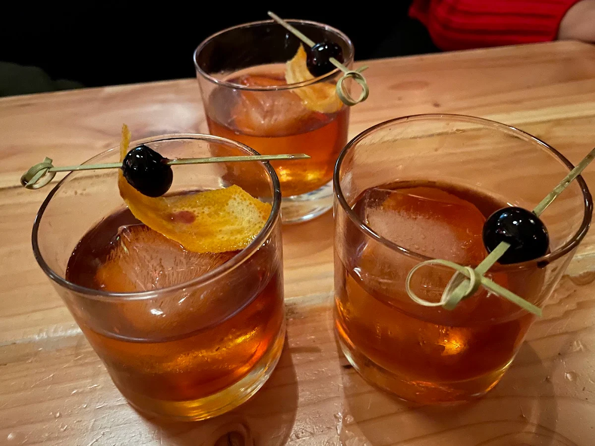 Black Barrel Rum Old Fashion