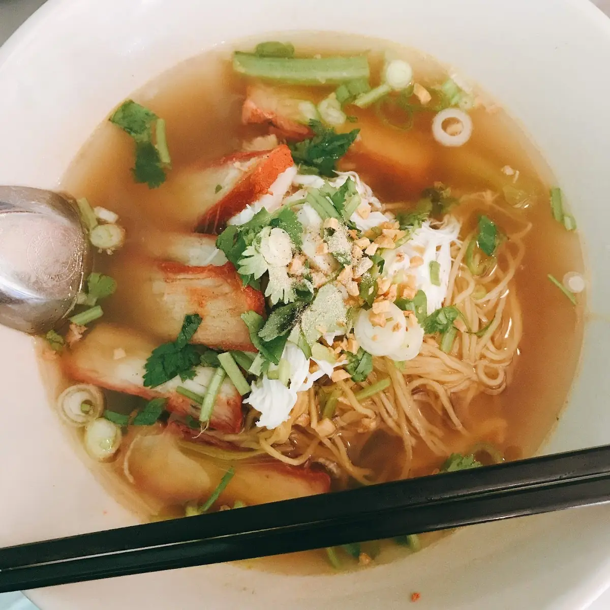 Bamee Phoo Moo Dang Nam