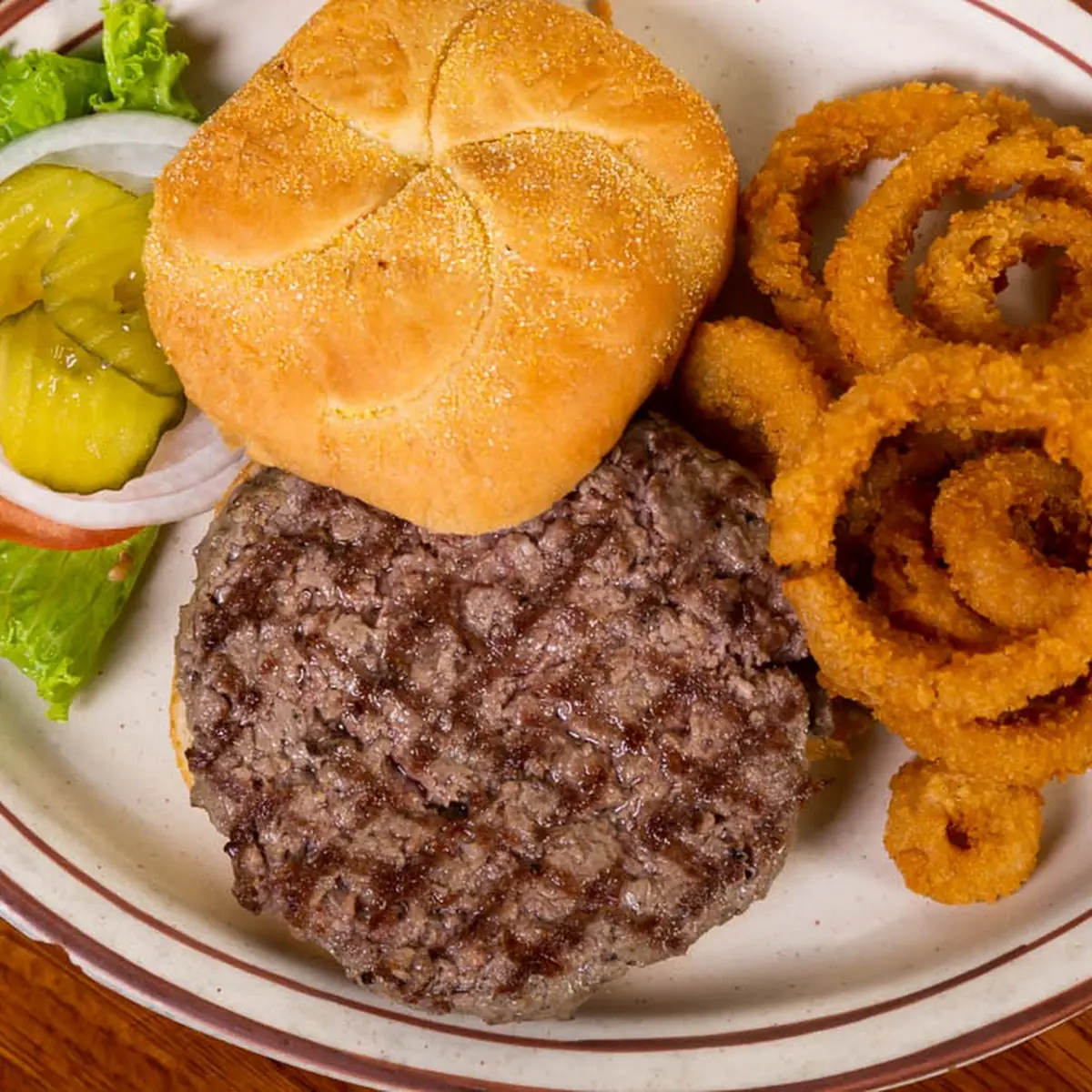 Mushroom Swiss Burger
