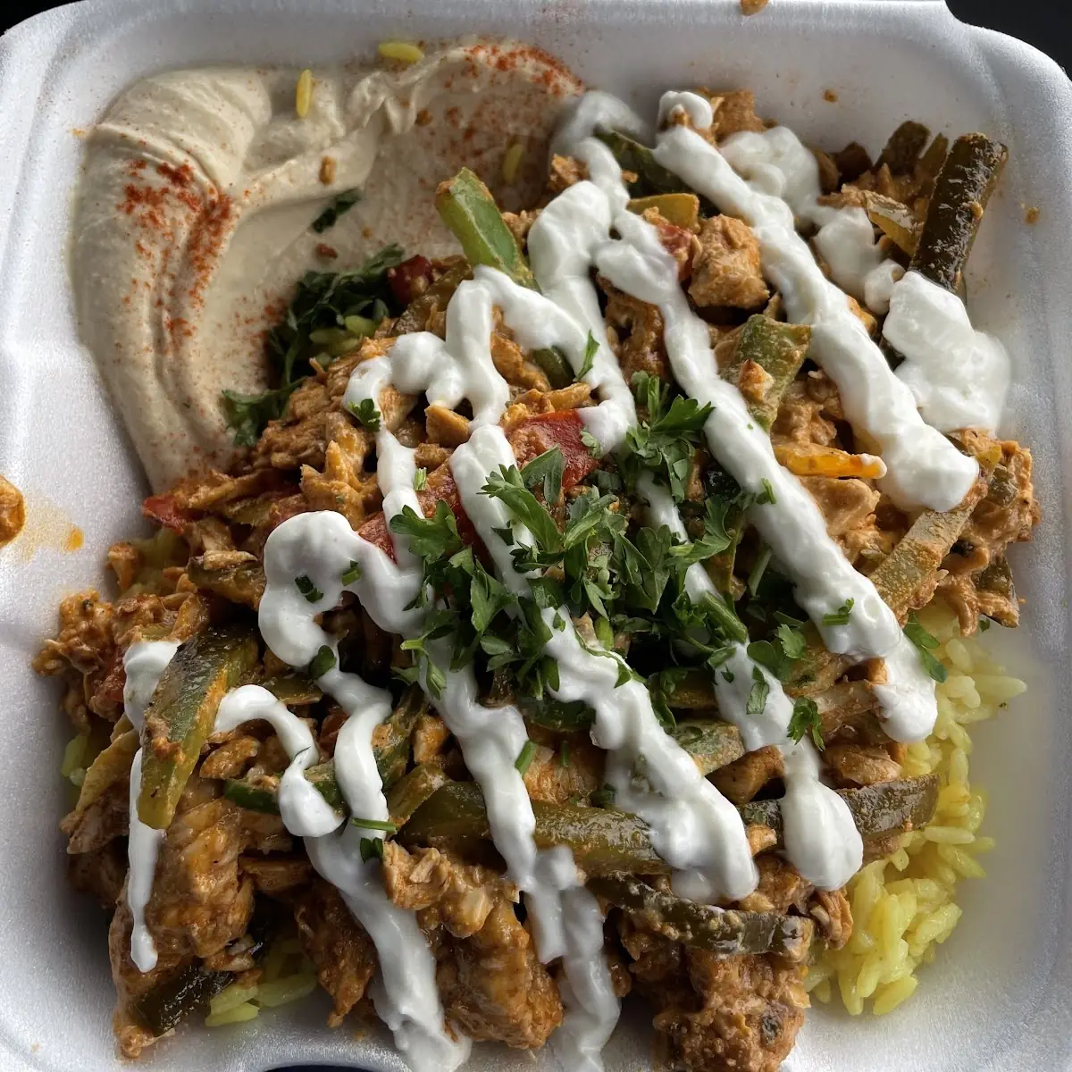 Full Tray Chicken Shawarma Sautee