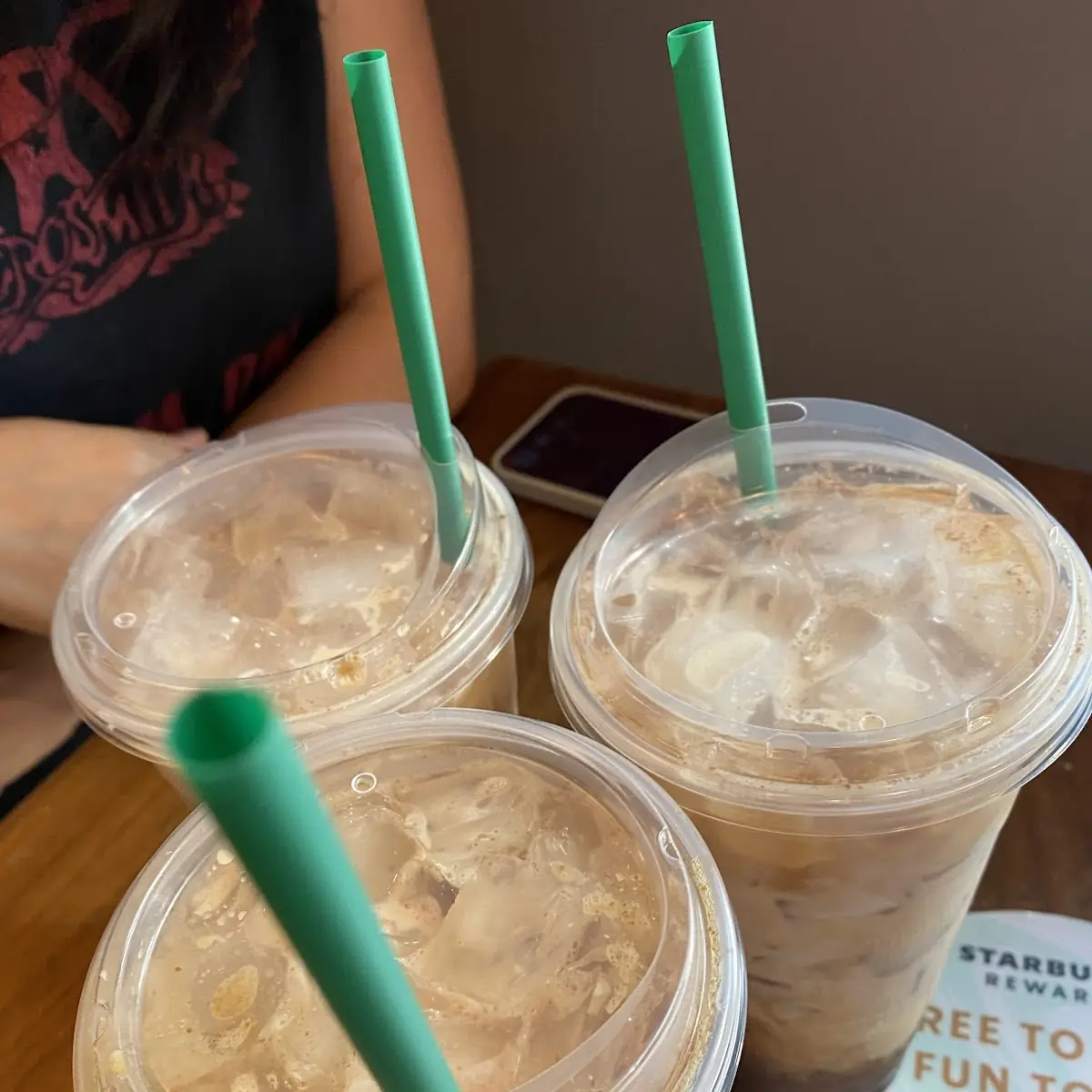 Iced Brown Sugar Oat Milk Coffee