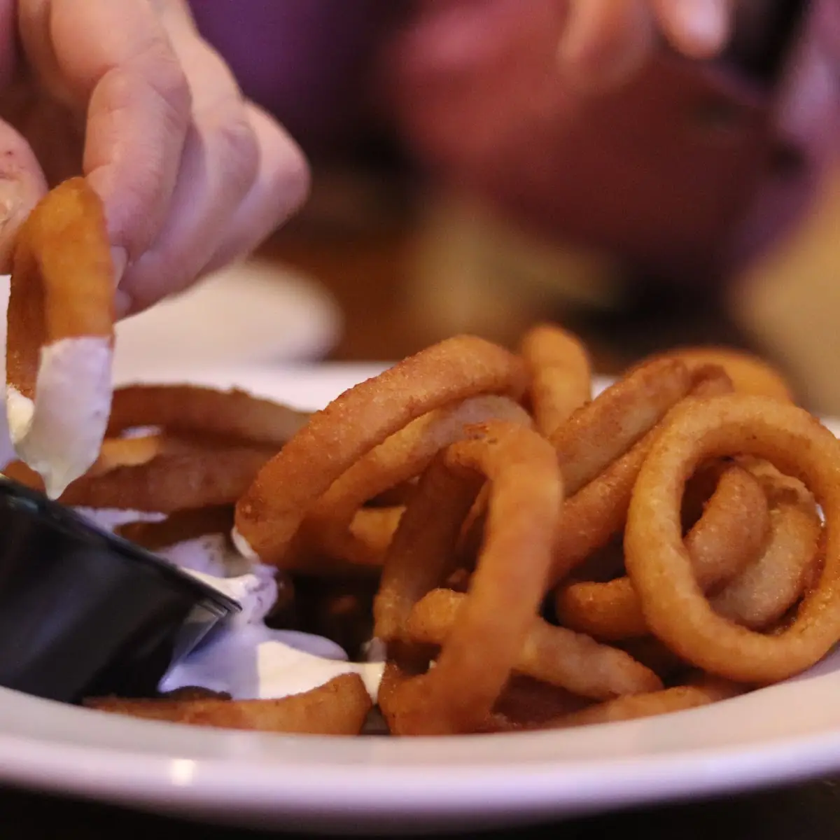 Beer-Battered Onion Rings