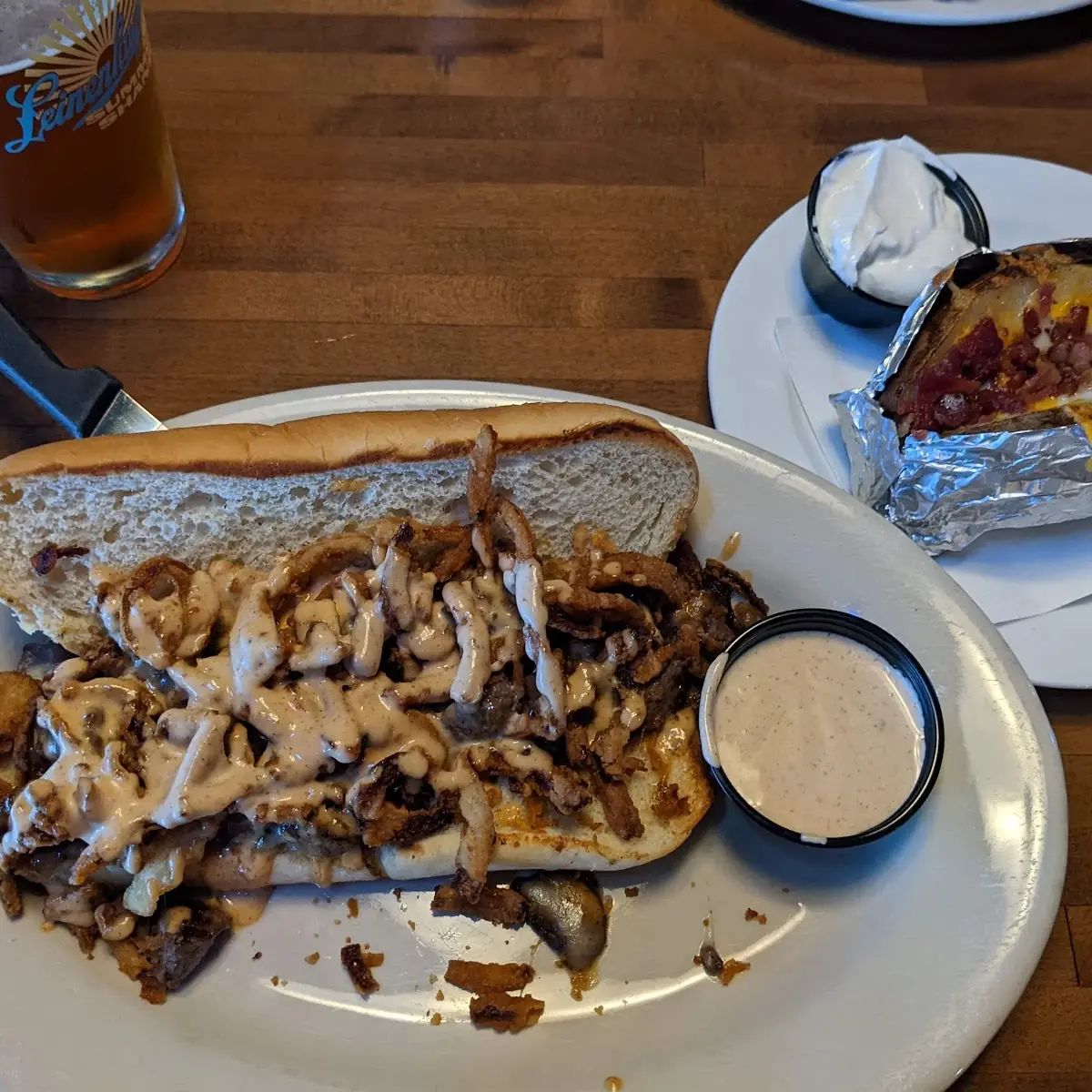 Jamaican Steak Sandwich