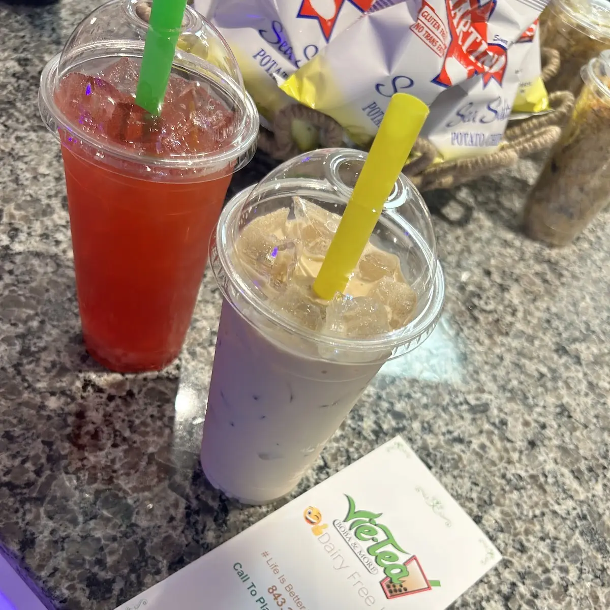 Ice Shaken Lemonade Coconut Water