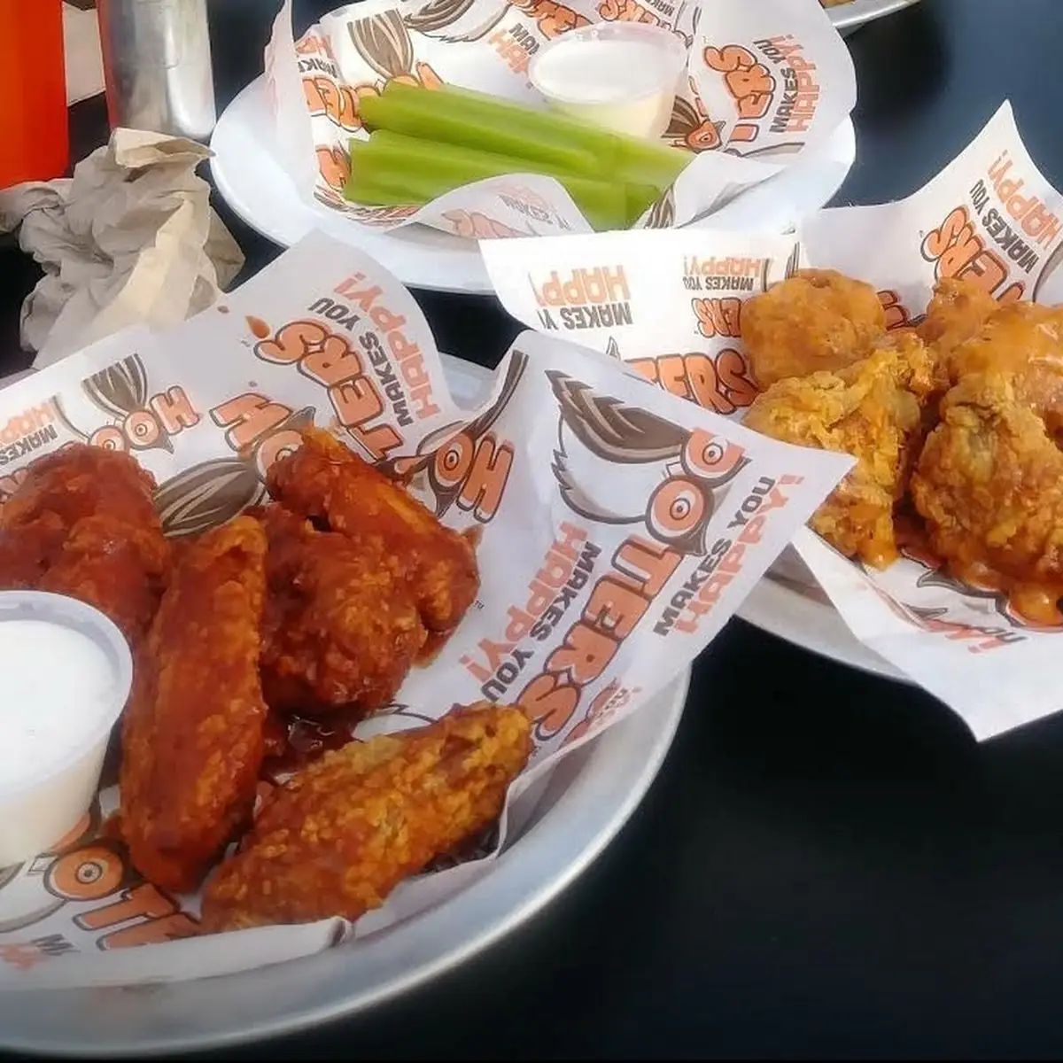 Chicken Wings Naked with Medium Buffalo Sauce