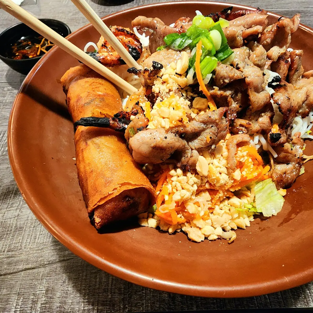 Bún Cha Gio Thit Heo Nuong
