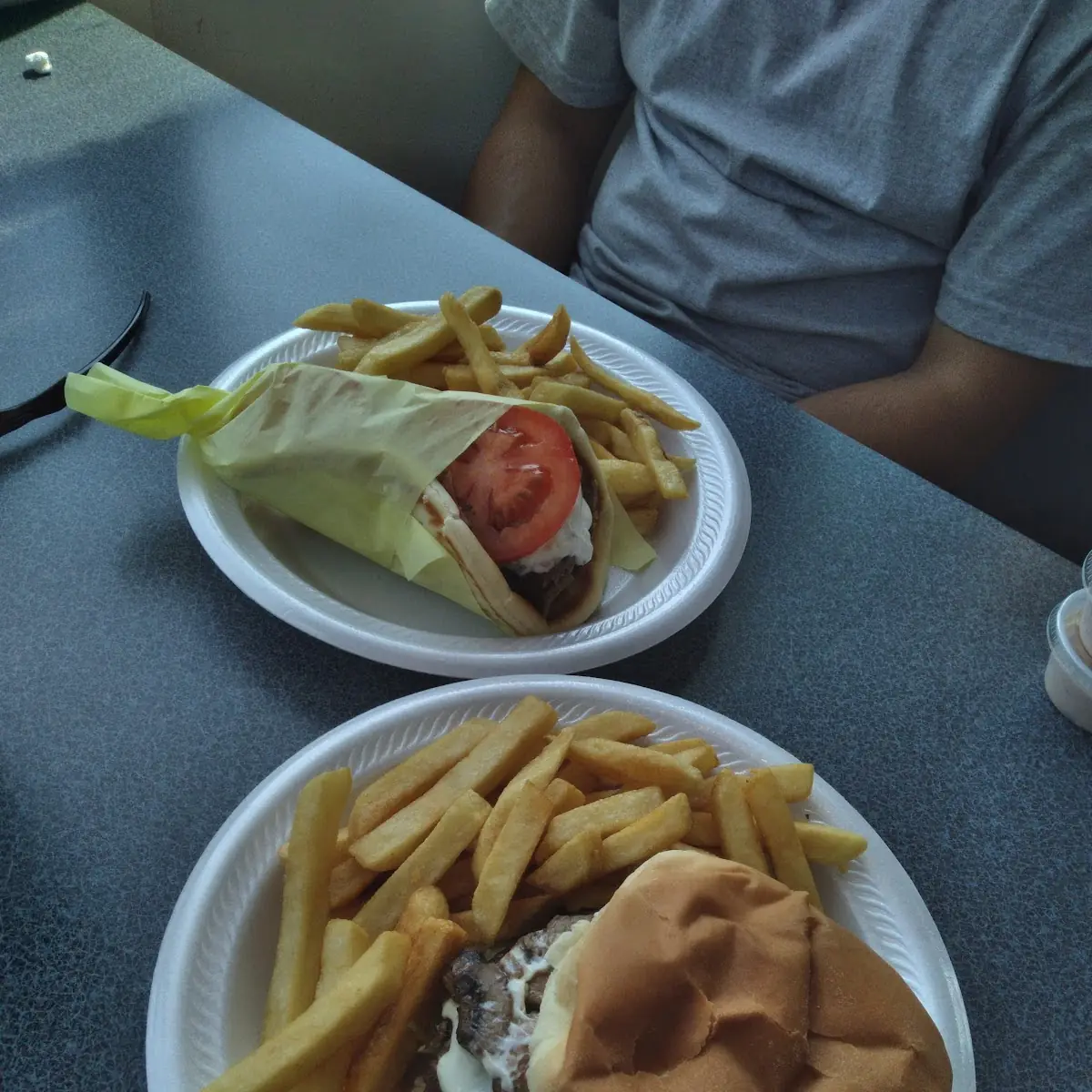 Mushroom Burger Combo