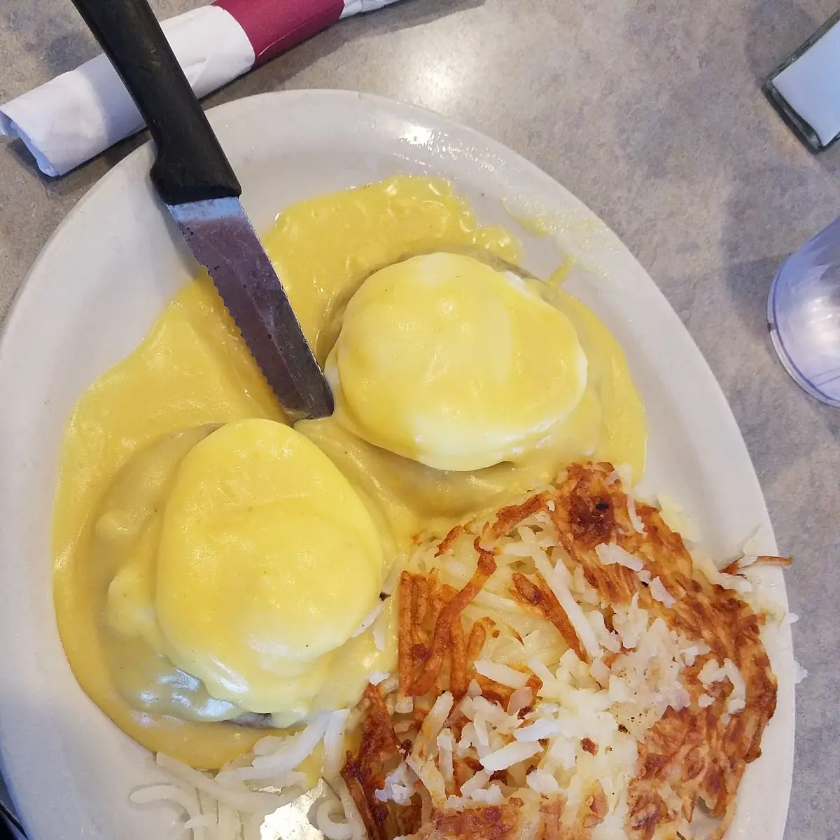 Biscuit & Gravy Omelette