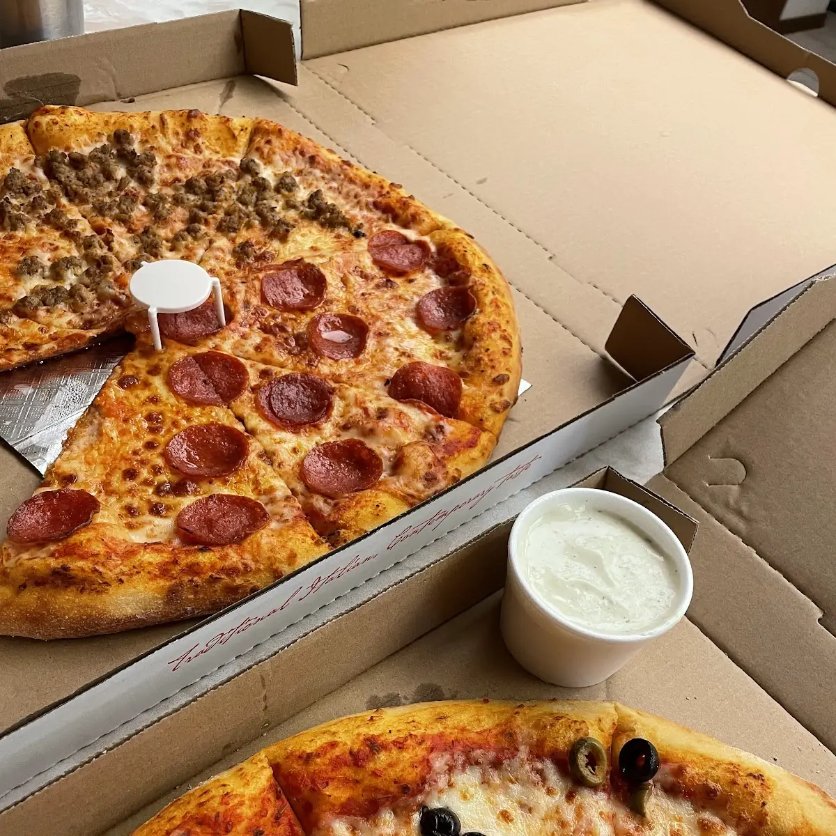 Pepperoni Sausage Pizza