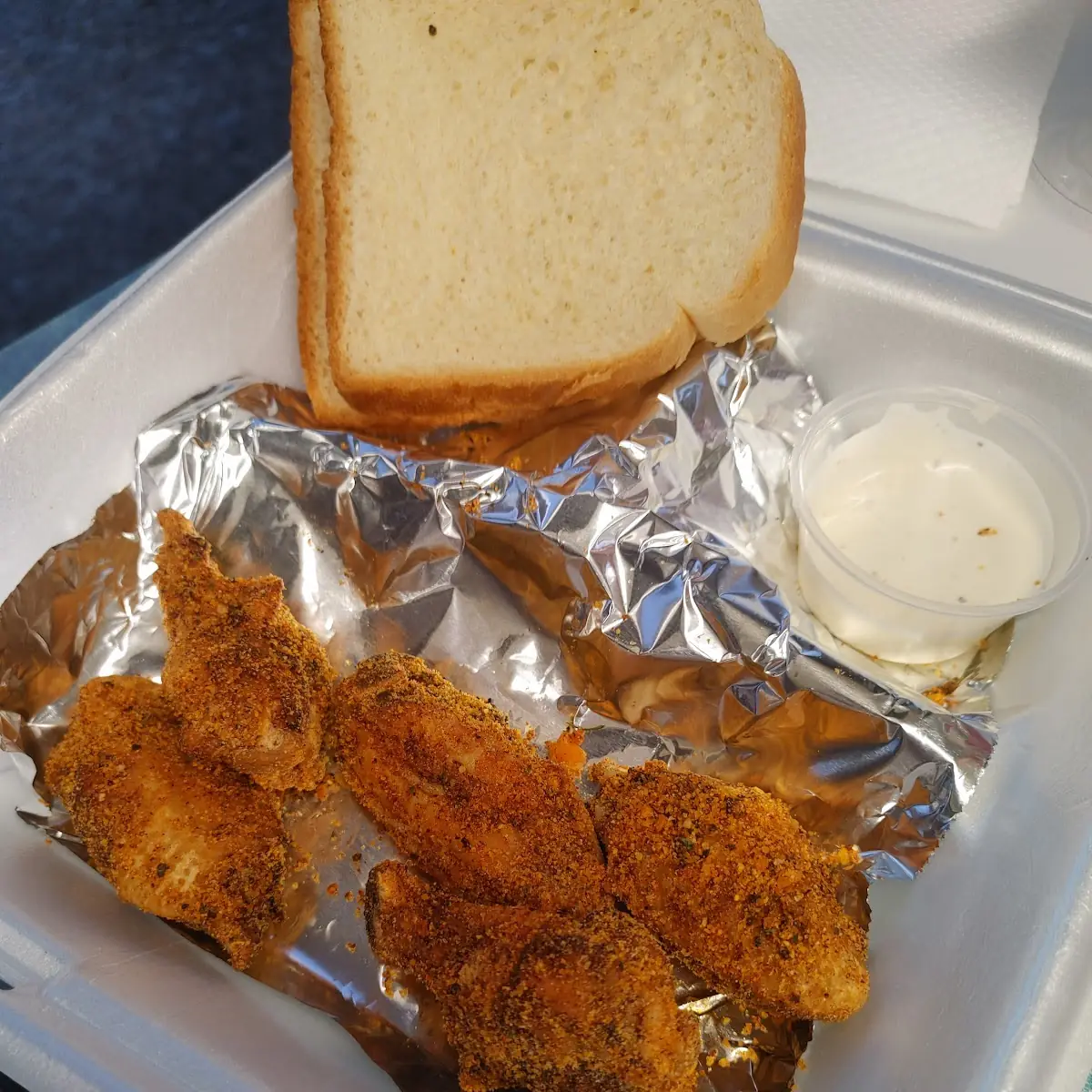 6 Lemon Pepper Wings