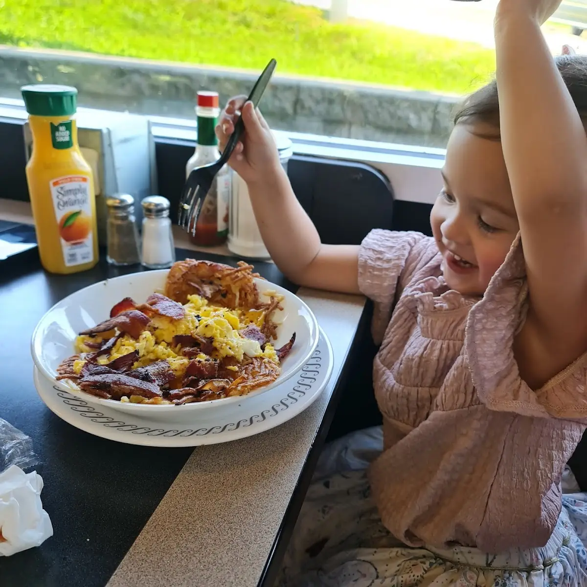 Bacon Egg & Cheese Hashbrown Bowl