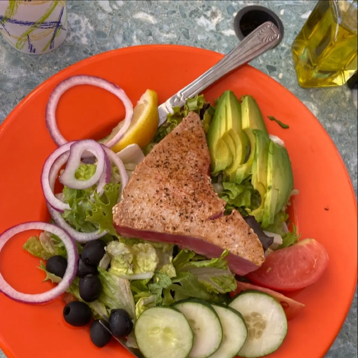 Wild Ahi Tuna Salad