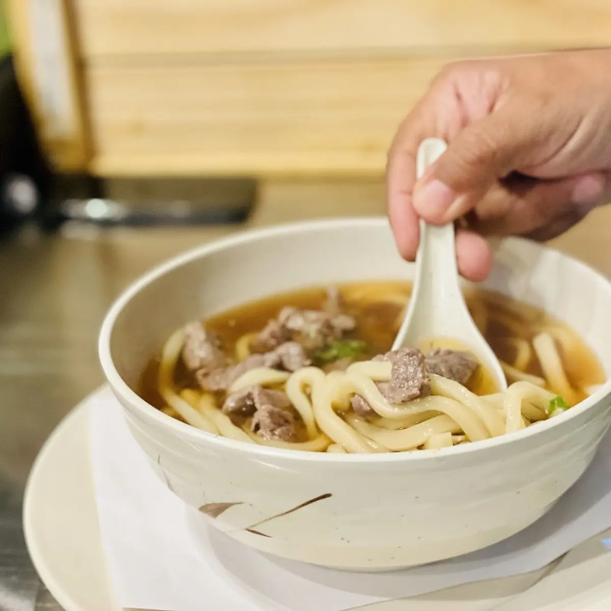 Beef Udon Noodle Soup