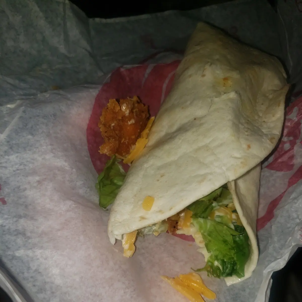 Spicy Chicken Wrap