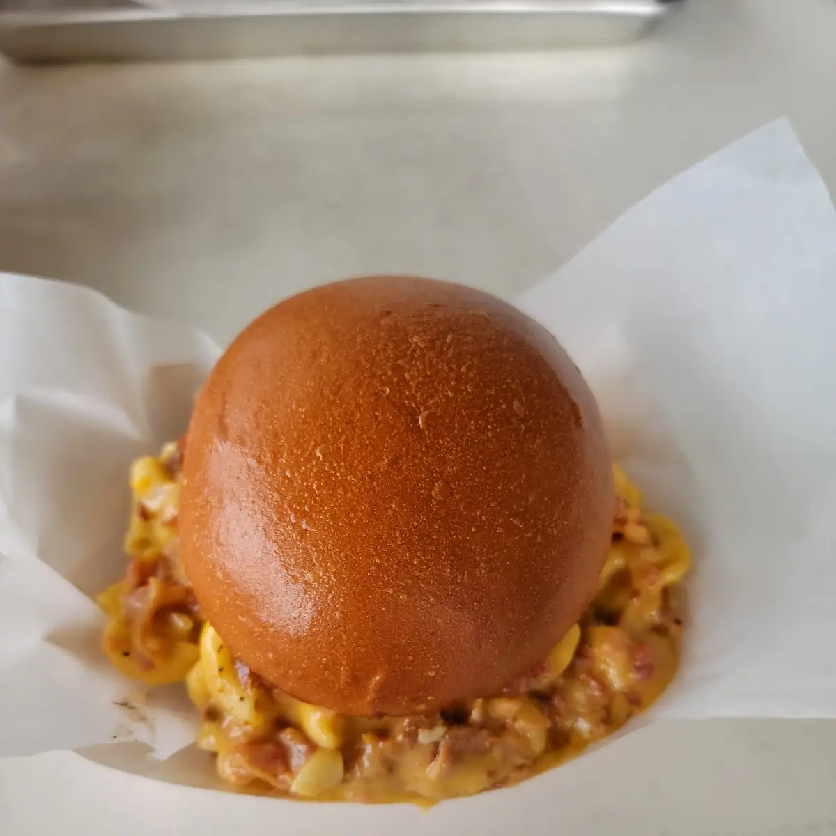 Mac and Cheese Burger