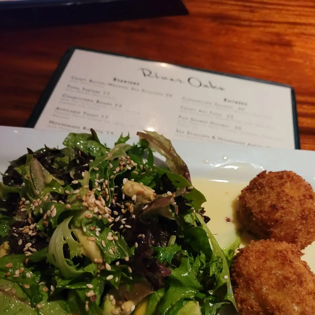 Crab Cake Salad