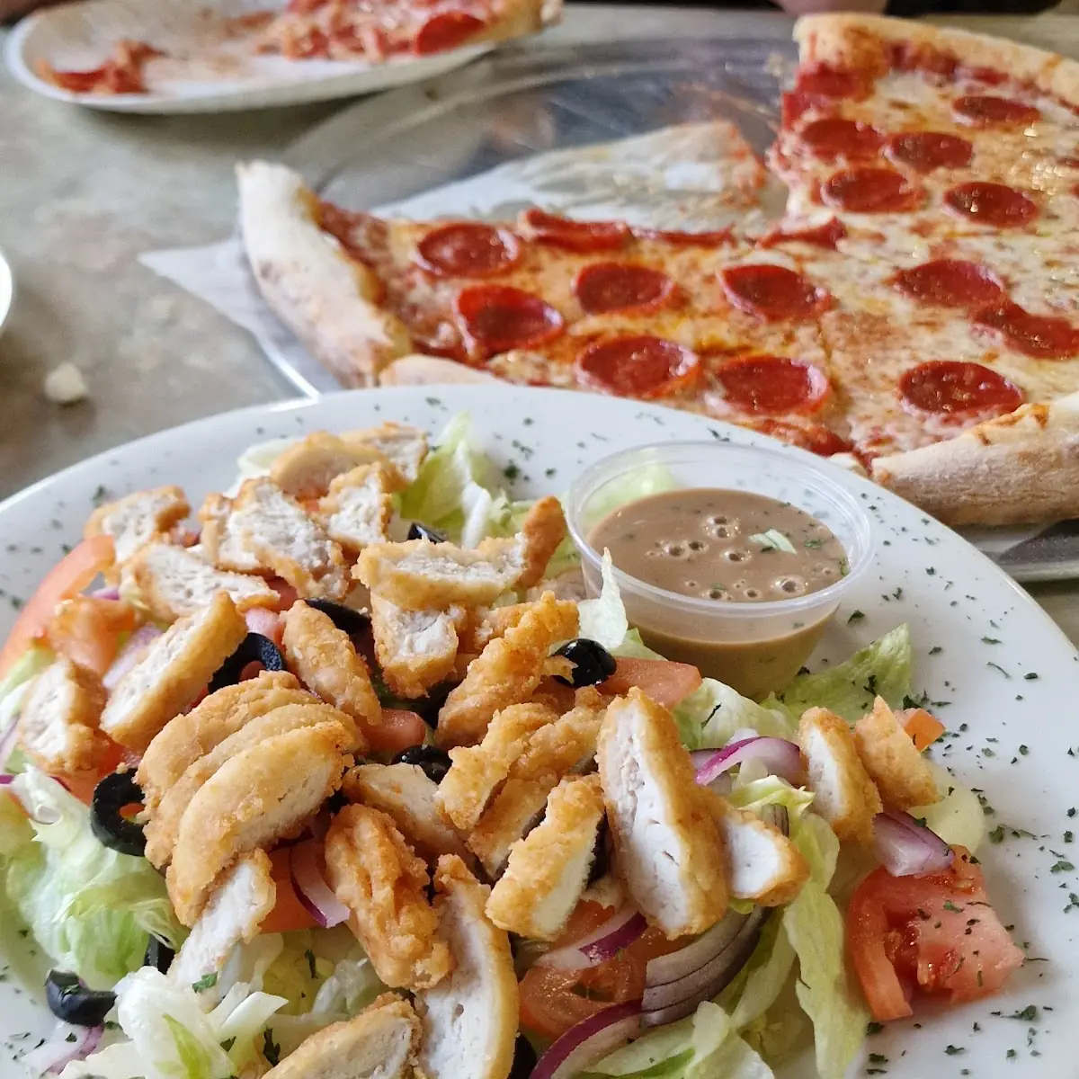 Breaded Chicken Salad