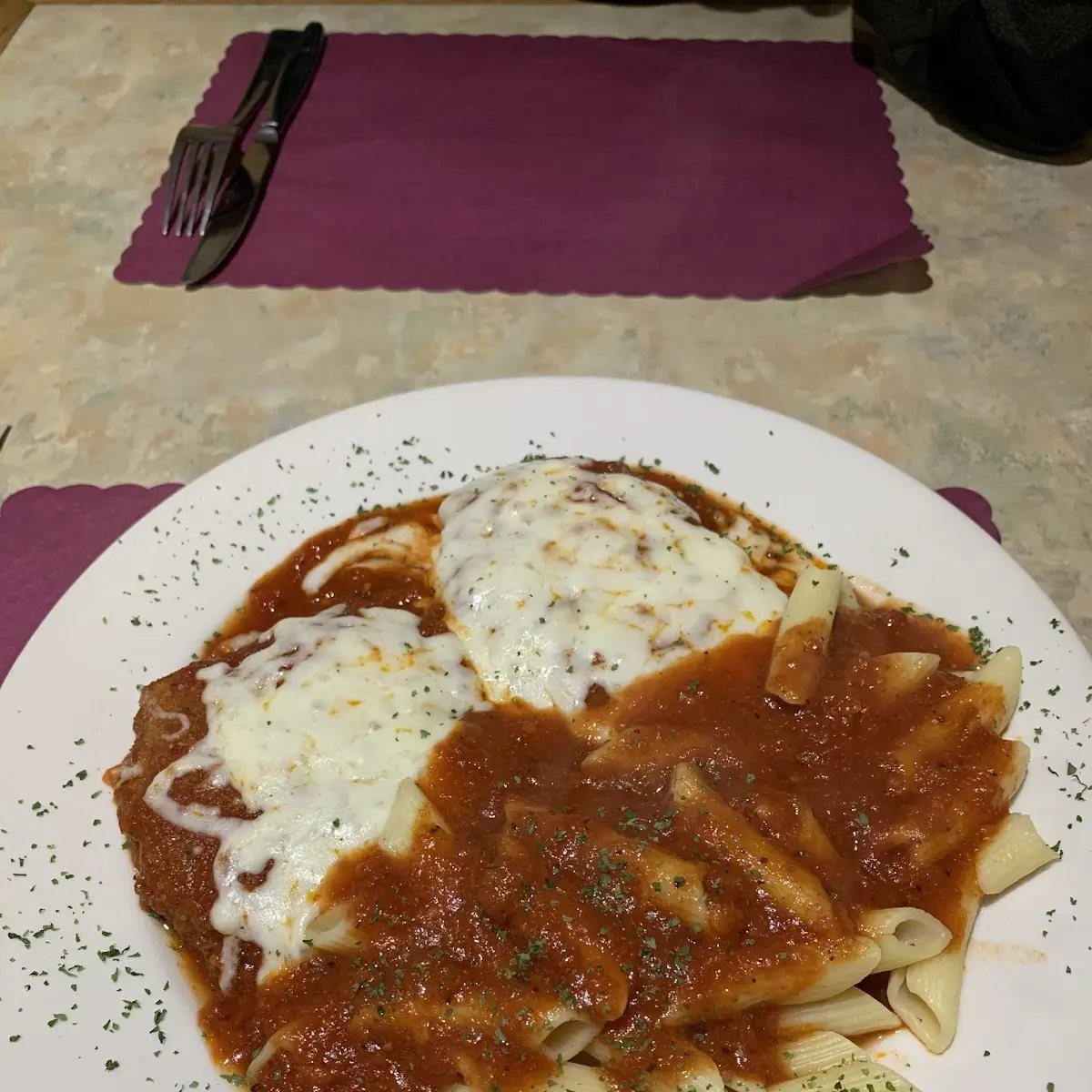 Veal Parmigiana