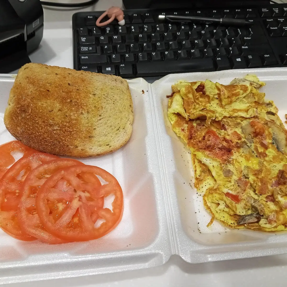 Hungry Man's Omelette