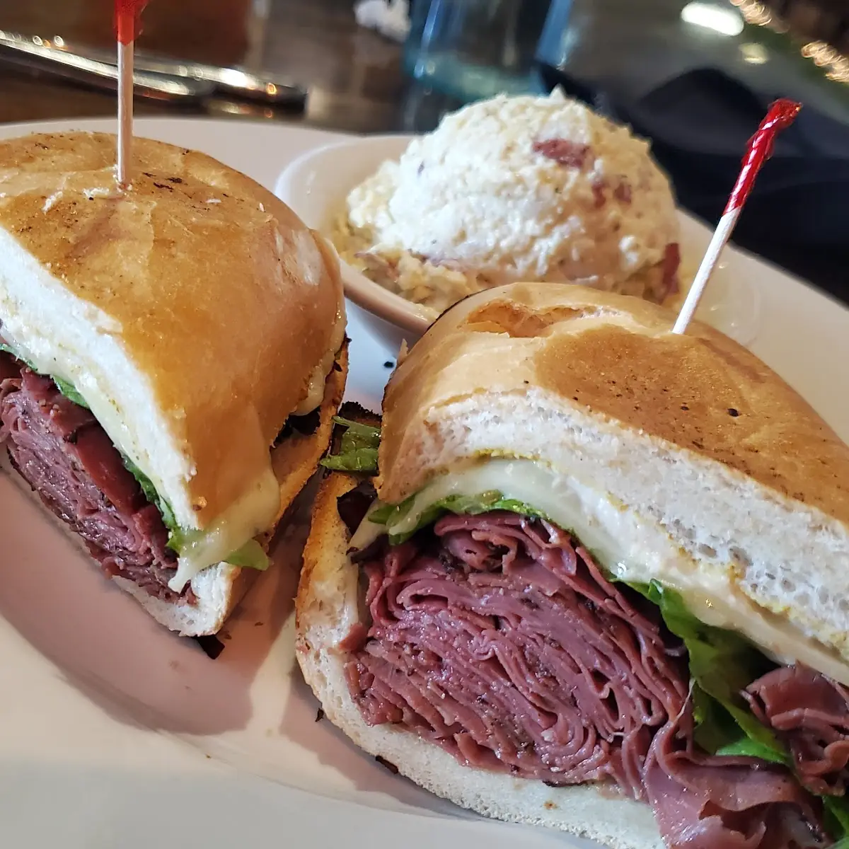 Hot Pastrami Sandwich