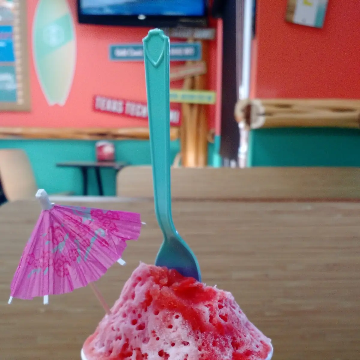 Ice Strawberry Cheesecake