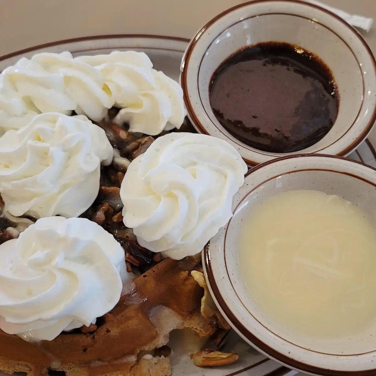 Cinnamon Roll Waffle