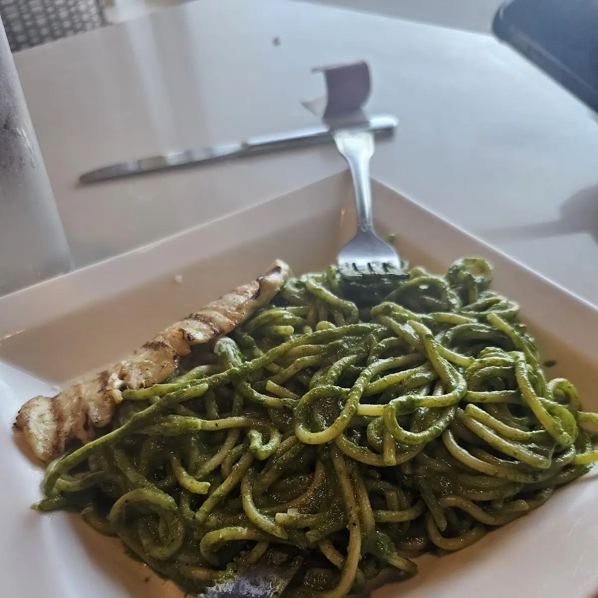 Tallarin Saltado De Mariscos