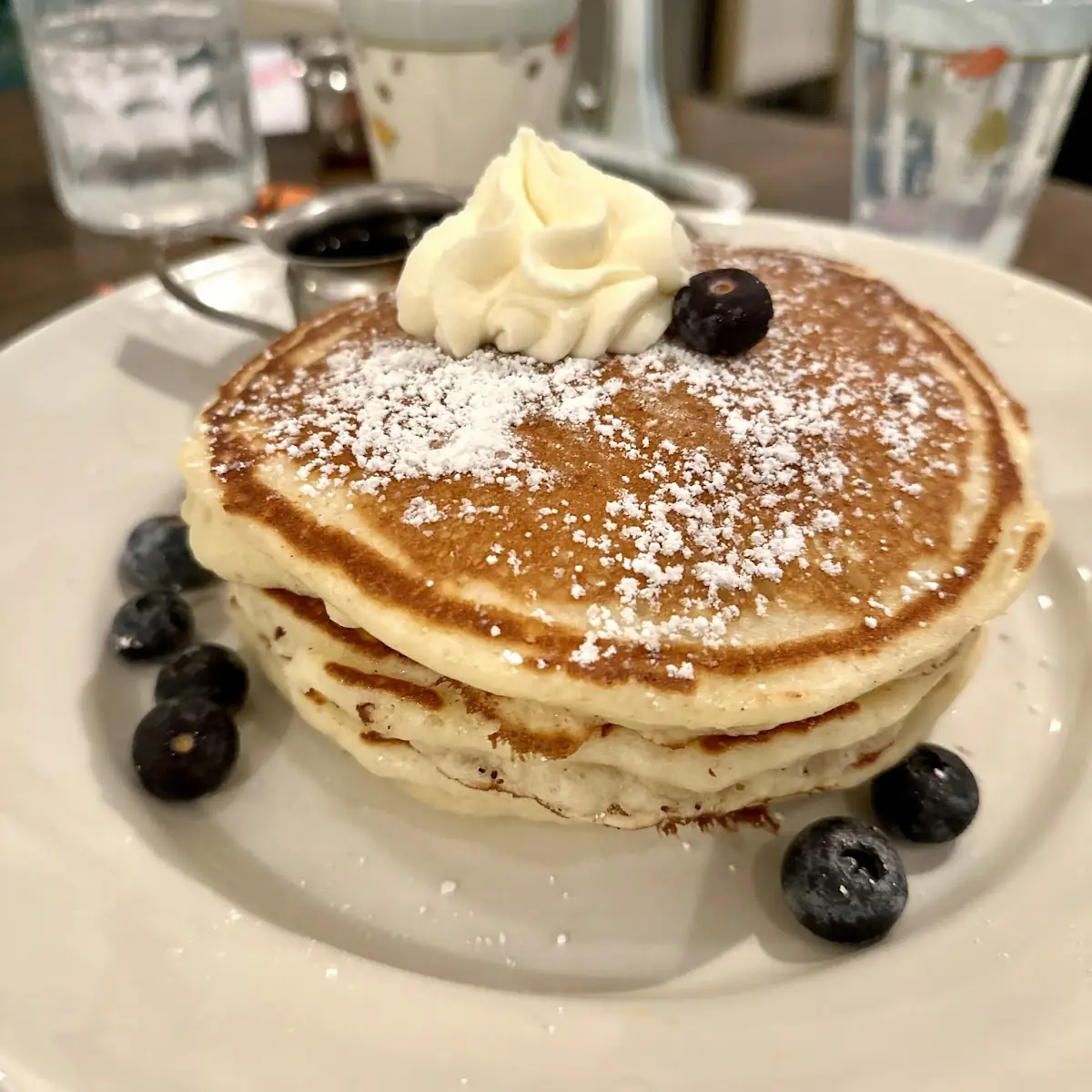 Buttermilk Pancakes with Blueberry