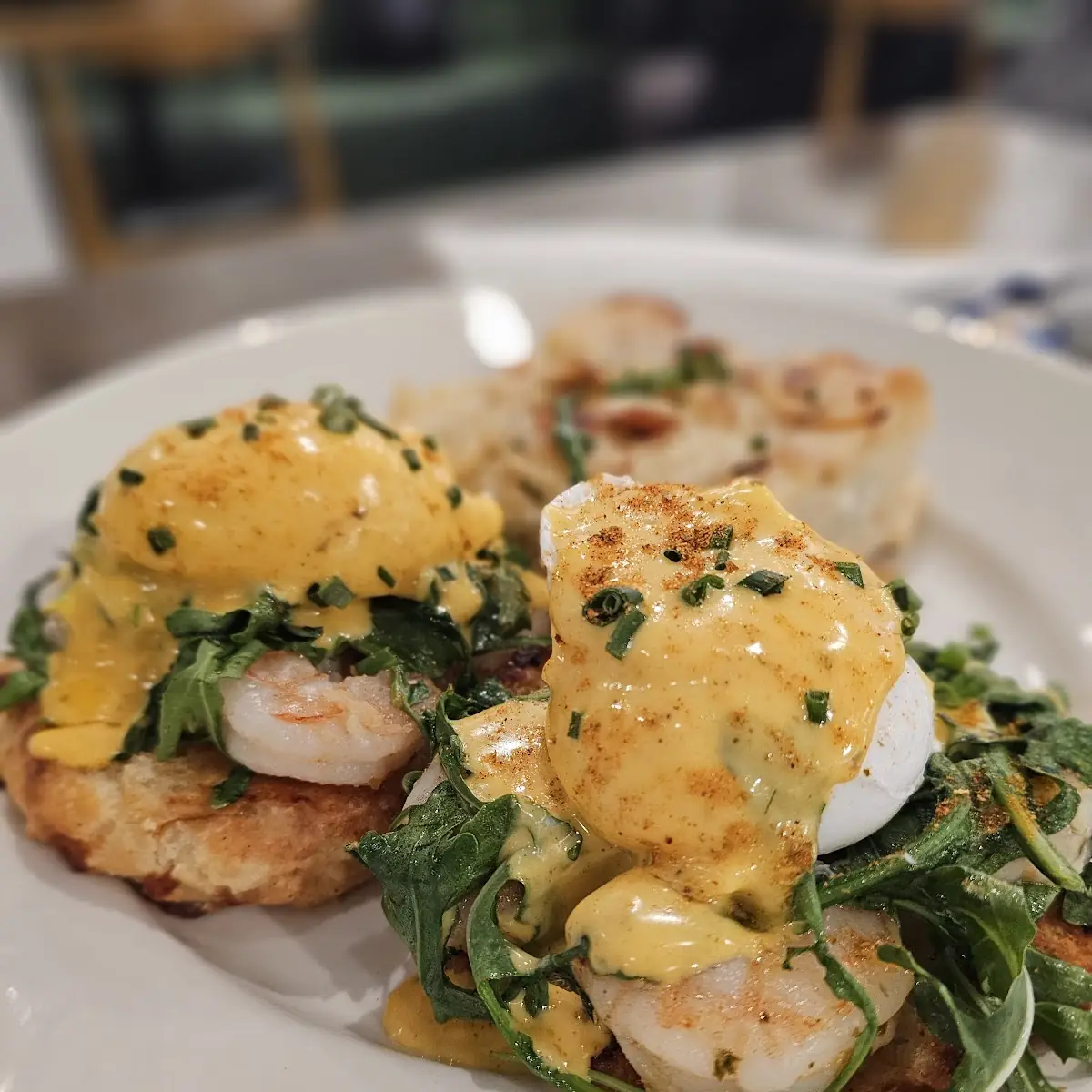 Cajun Shrimp Eggs Benedict