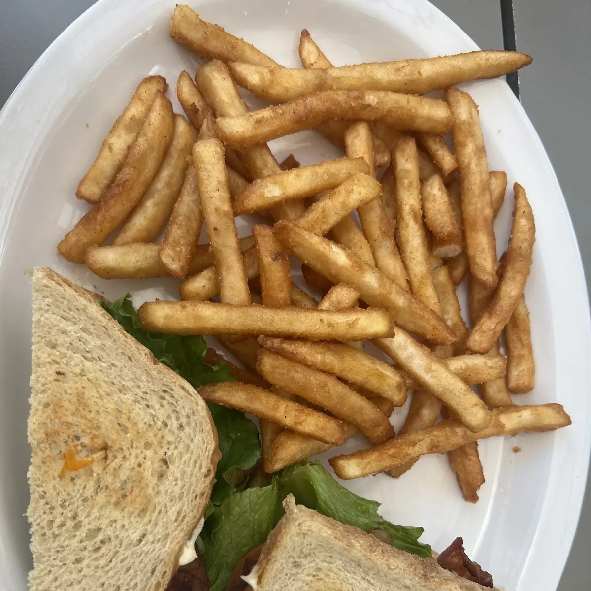 Grilled Cheese and Fries