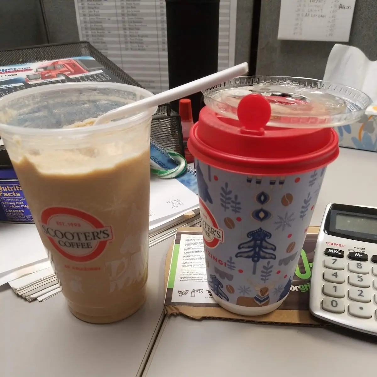 Toffee Nut Caramelicious Blender and a Caramel Apple Cider