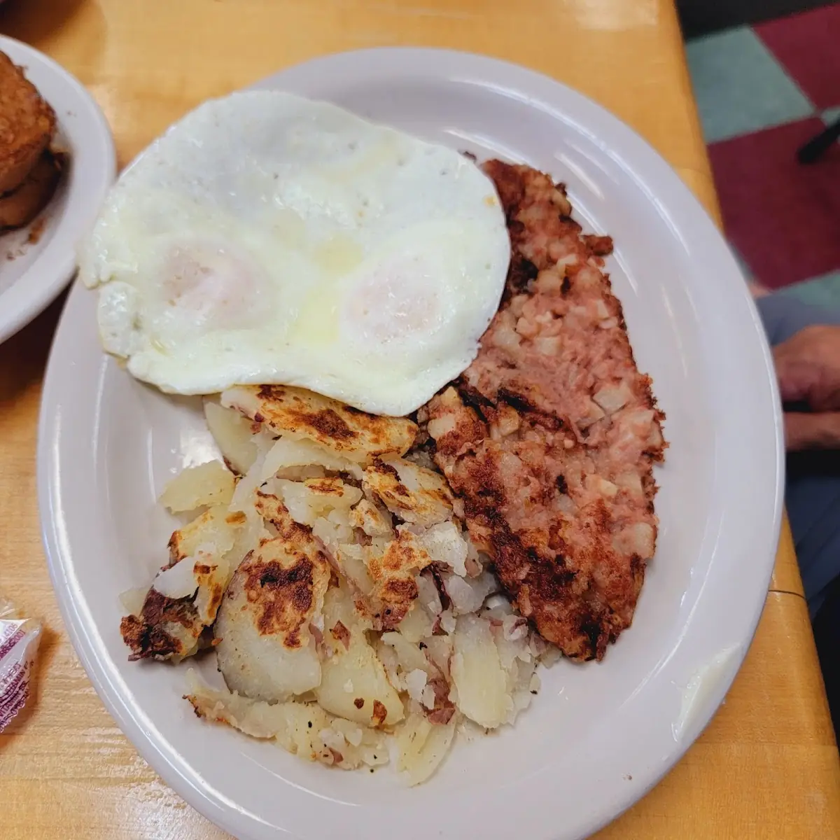 Corned Beef Hash and Eggs