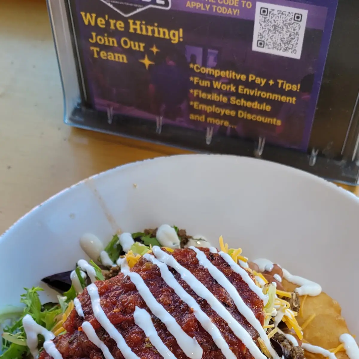 Indian Taco with Ground Beef