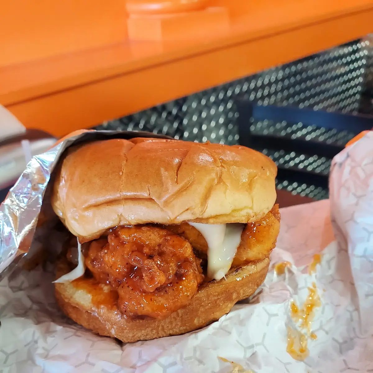 Mango Habanero Chicken Sandwich