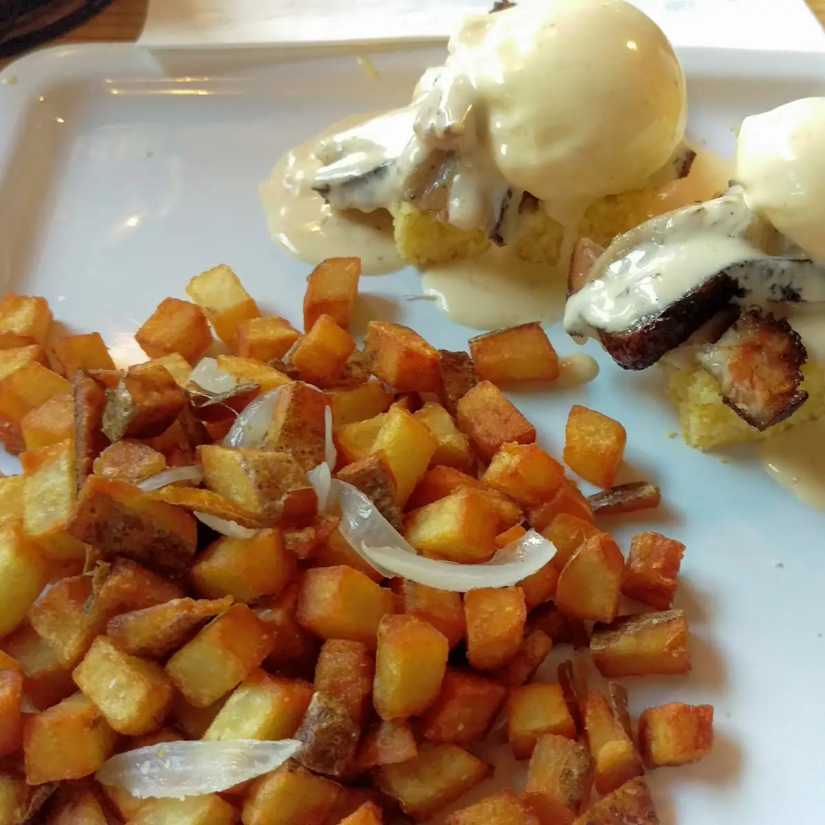 Smoked Pork Belly Benedict