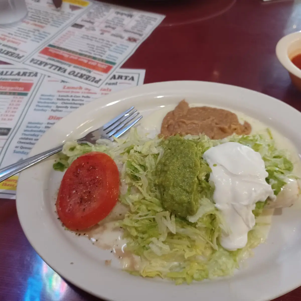 Beef Burrito Mexicana Beans Extra