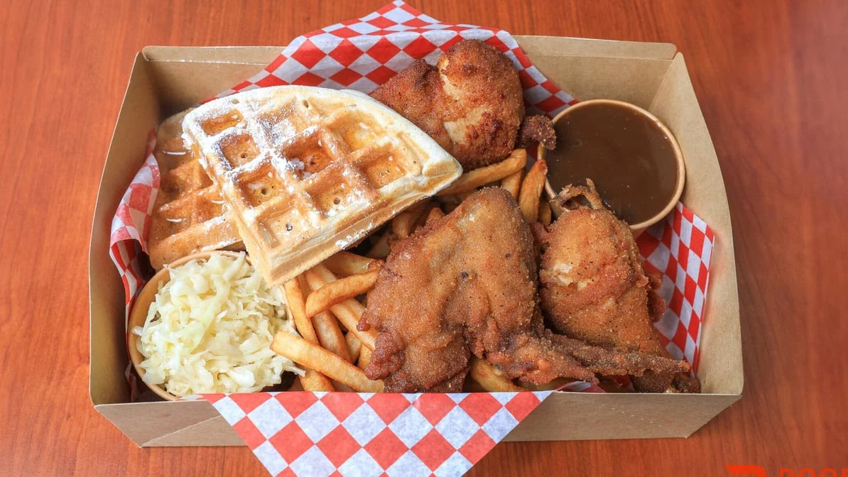 Combo Waffles, La Poule Givrée