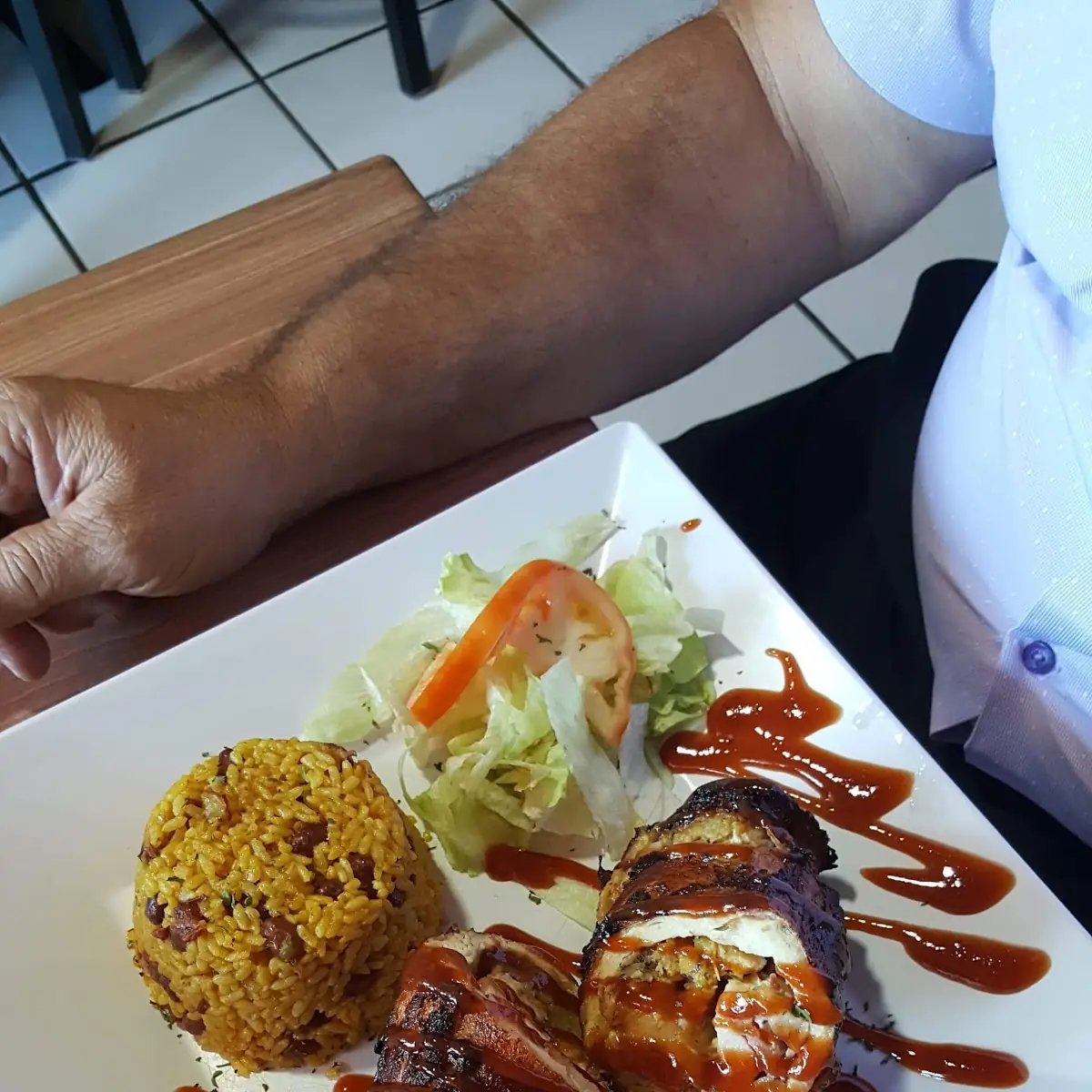 Pechuga Rellena de Amarillos