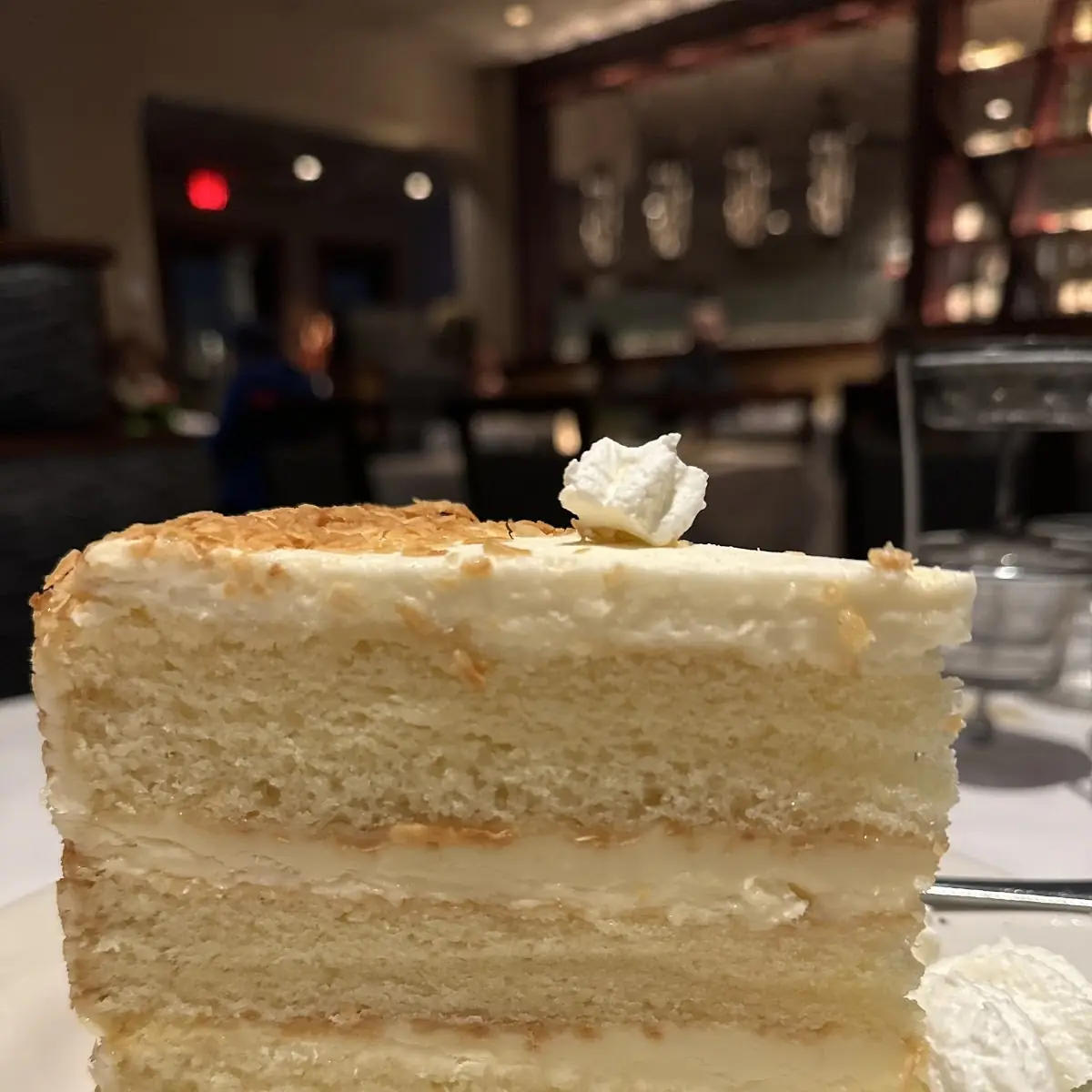 Key Lime Cake Slice