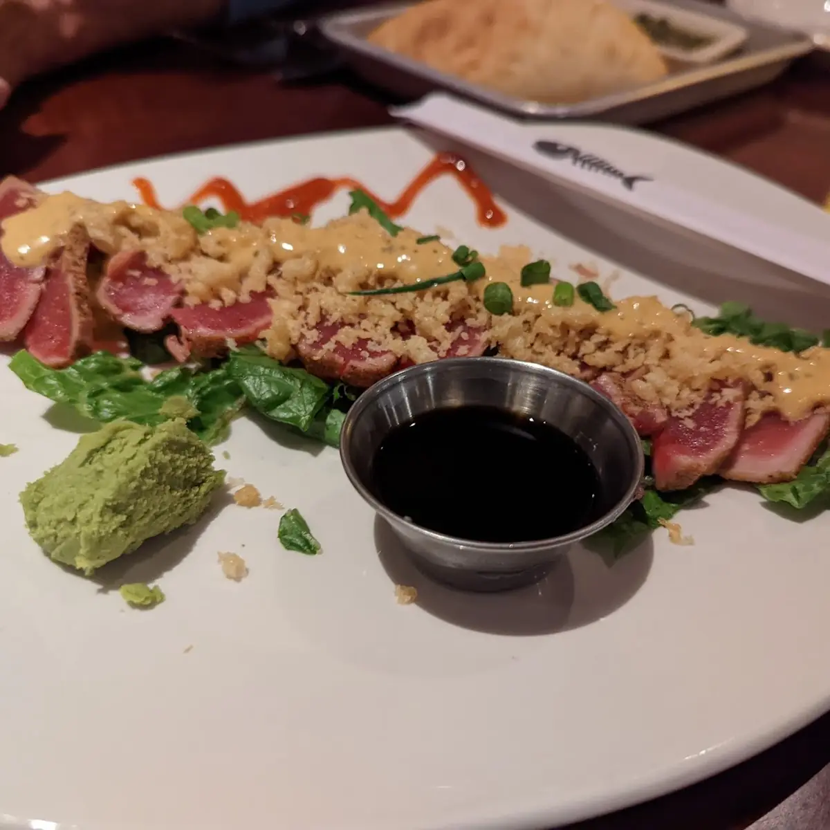 Tempura Crunch Sashimi Tuna