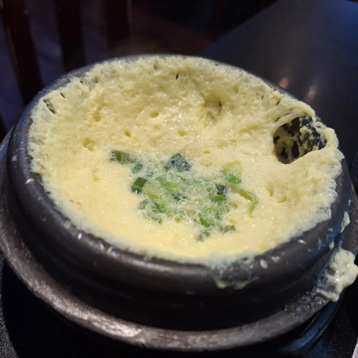 Steamed Egg or Bean Paste Stew