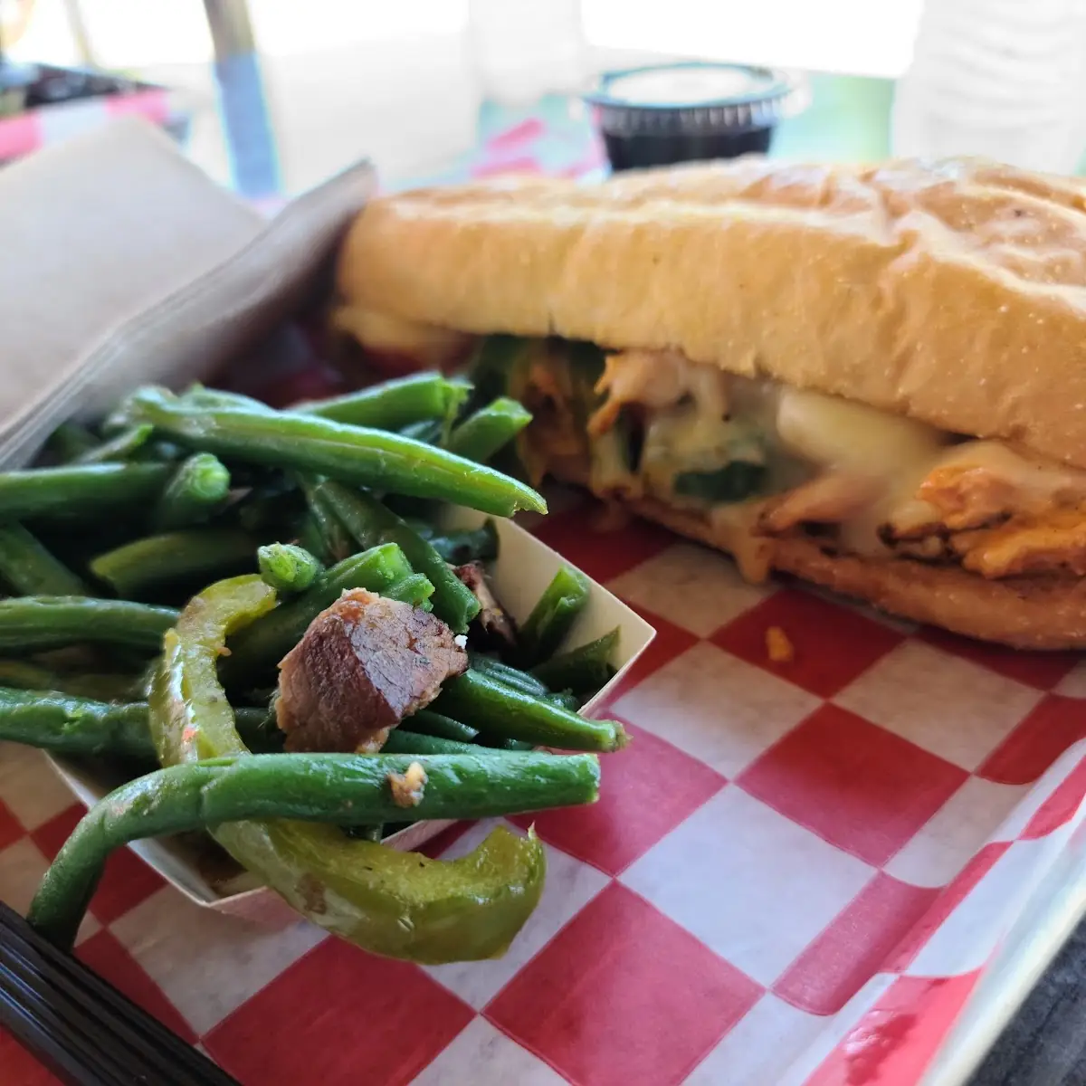 Buffalo Chicken Philly Sandwich