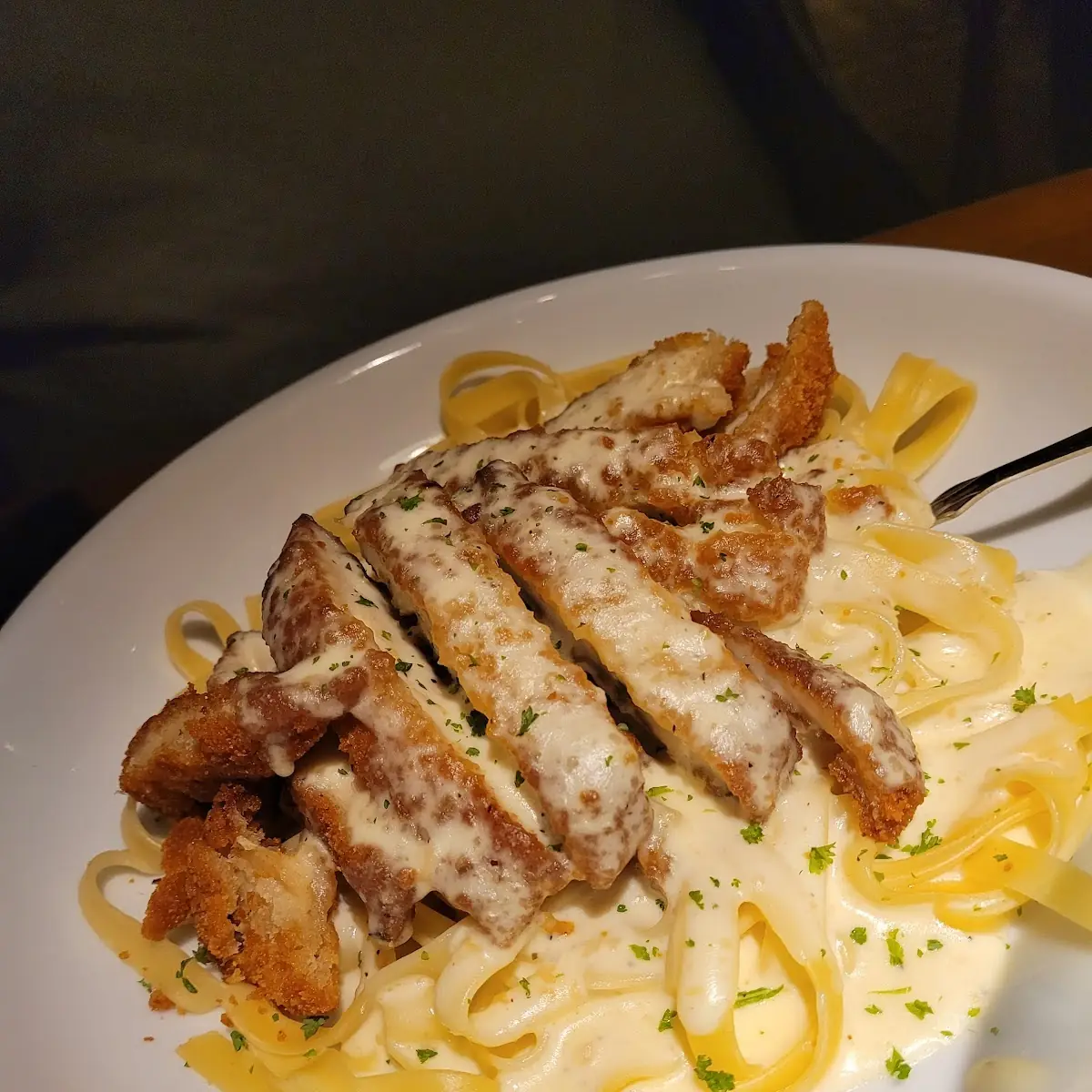 Fettichini Chicken Alfredo