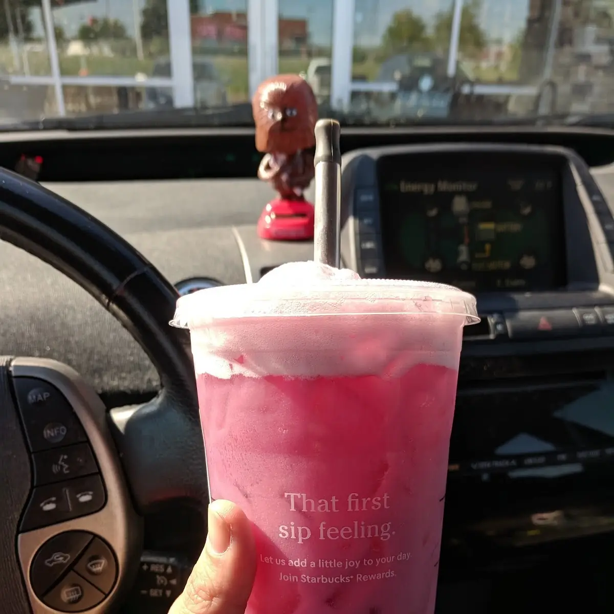 Iced Passion Tea Latte