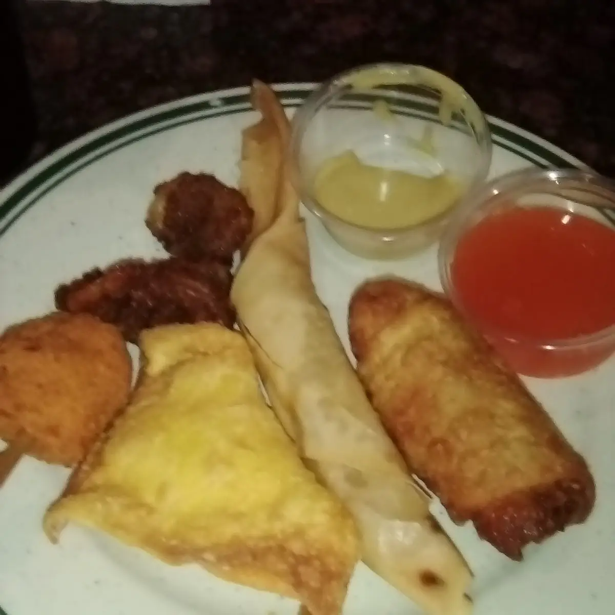 Egg Roll Wonton Spring Roll