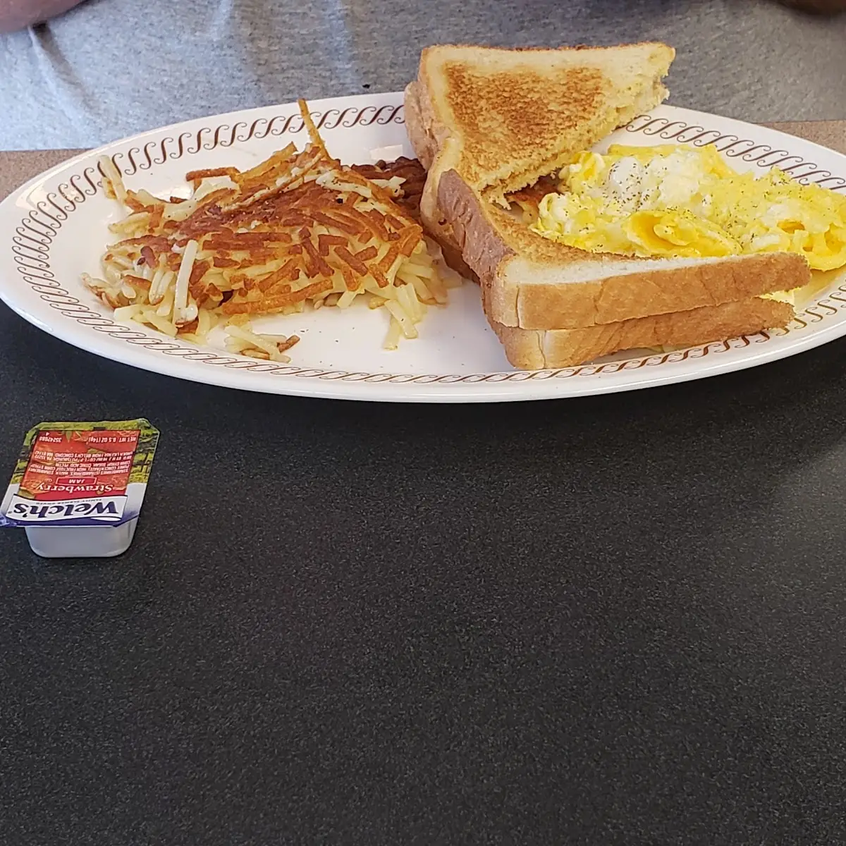 Sausage Egg & Cheese Hashbrown Bowl